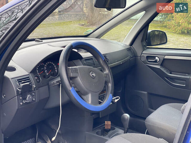 Синий Опель Мерива, объемом двигателя 1.6 л и пробегом 101 тыс. км за 4850 $, фото 22 на Automoto.ua