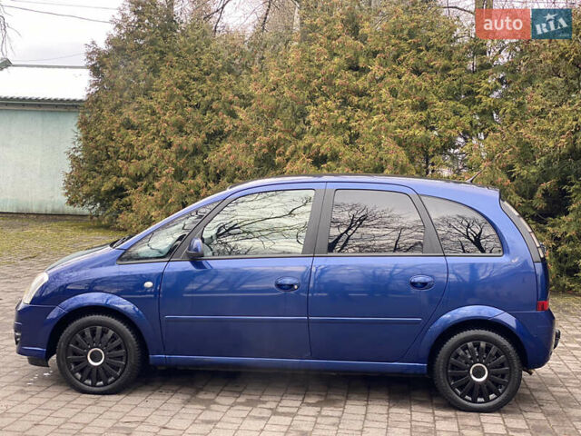 Синий Опель Мерива, объемом двигателя 1.6 л и пробегом 101 тыс. км за 4850 $, фото 8 на Automoto.ua