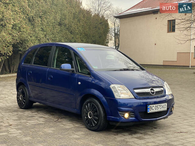 Синий Опель Мерива, объемом двигателя 1.6 л и пробегом 101 тыс. км за 4850 $, фото 10 на Automoto.ua