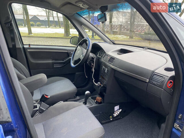 Синий Опель Мерива, объемом двигателя 1.6 л и пробегом 101 тыс. км за 4850 $, фото 15 на Automoto.ua