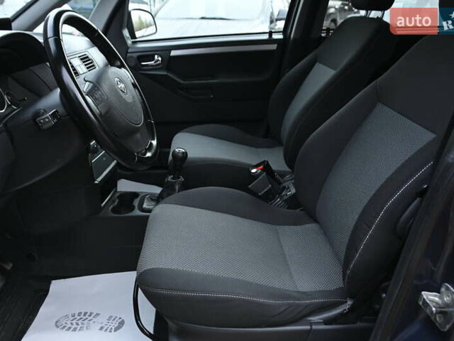 Синий Опель Мерива, объемом двигателя 1.6 л и пробегом 268 тыс. км за 3999 $, фото 15 на Automoto.ua