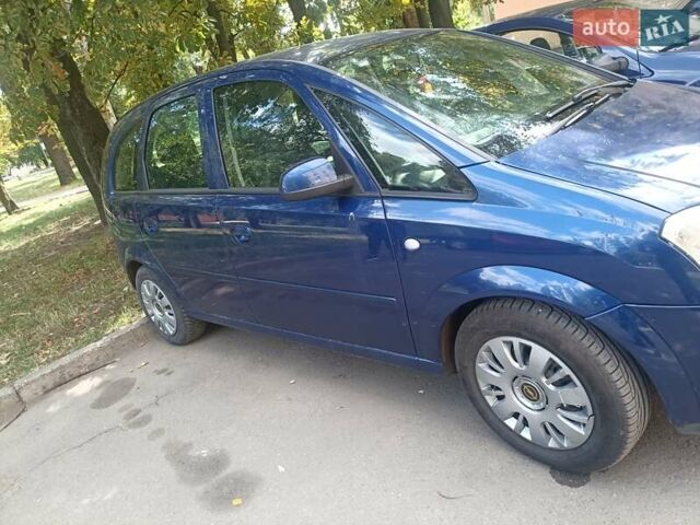 Синій Опель Меріва, об'ємом двигуна 1.6 л та пробігом 200 тис. км за 4700 $, фото 2 на Automoto.ua
