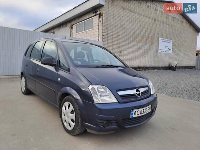 Синий Опель Мерива, объемом двигателя 1.36 л и пробегом 202 тыс. км за 4350 $, фото 6 на Automoto.ua