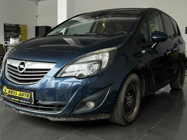 Синий Опель Мерива, объемом двигателя 1.7 л и пробегом 271 тыс. км за 6600 $, фото 2 на Automoto.ua