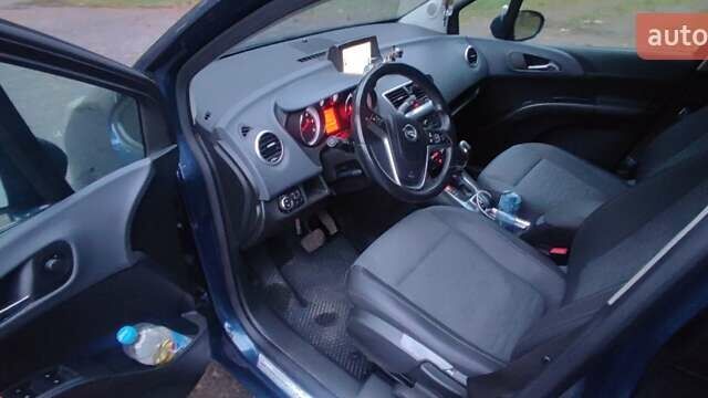 Синий Опель Мерива, объемом двигателя 1.6 л и пробегом 268 тыс. км за 6700 $, фото 12 на Automoto.ua