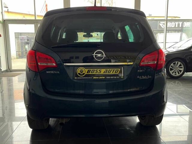 Синий Опель Мерива, объемом двигателя 1.7 л и пробегом 271 тыс. км за 6600 $, фото 5 на Automoto.ua