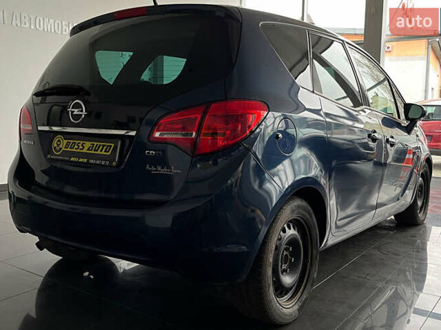 Синий Опель Мерива, объемом двигателя 1.69 л и пробегом 271 тыс. км за 6600 $, фото 6 на Automoto.ua