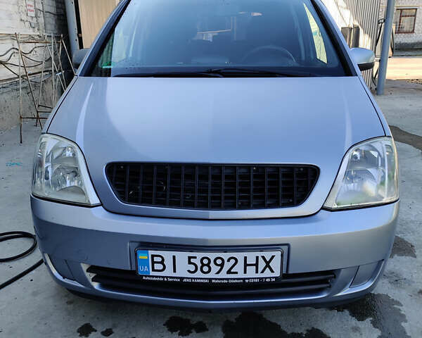 Синий Опель Мерива, объемом двигателя 1.6 л и пробегом 296 тыс. км за 3600 $, фото 12 на Automoto.ua