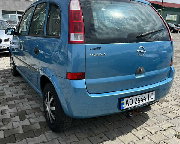 Синій Опель Меріва, об'ємом двигуна 1.6 л та пробігом 184 тис. км за 4444 $, фото 8 на Automoto.ua