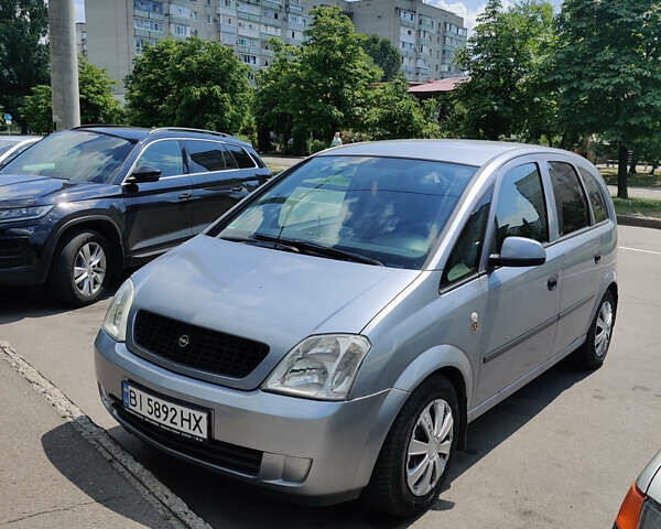 Синий Опель Мерива, объемом двигателя 1.6 л и пробегом 296 тыс. км за 3600 $, фото 11 на Automoto.ua