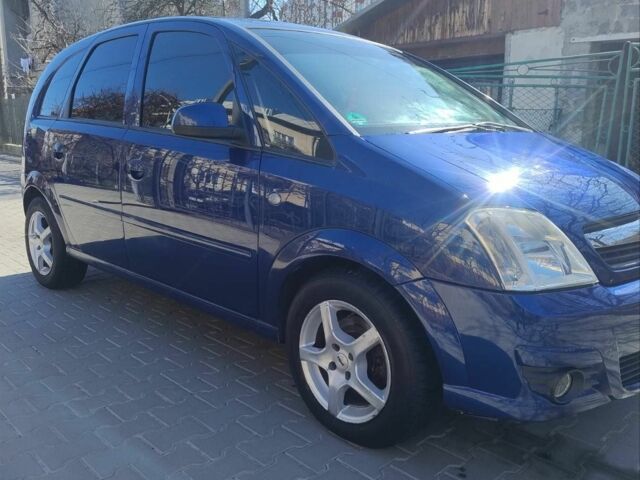 Синий Опель Мерива, объемом двигателя 1.6 л и пробегом 224 тыс. км за 3399 $, фото 5 на Automoto.ua