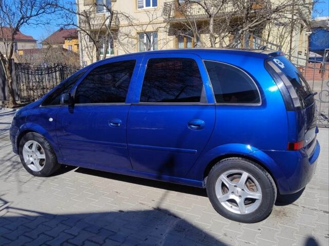 Синий Опель Мерива, объемом двигателя 1.6 л и пробегом 224 тыс. км за 3200 $, фото 6 на Automoto.ua