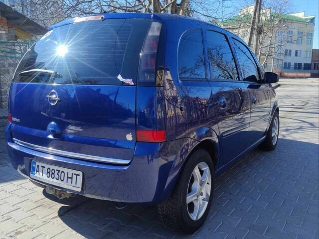 Синий Опель Мерива, объемом двигателя 1.6 л и пробегом 224 тыс. км за 3399 $, фото 4 на Automoto.ua
