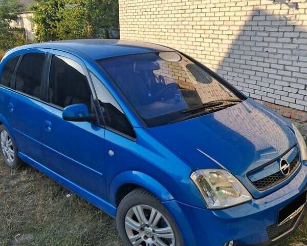 Синий Опель Мерива, объемом двигателя 1.6 л и пробегом 190 тыс. км за 5000 $, фото 6 на Automoto.ua