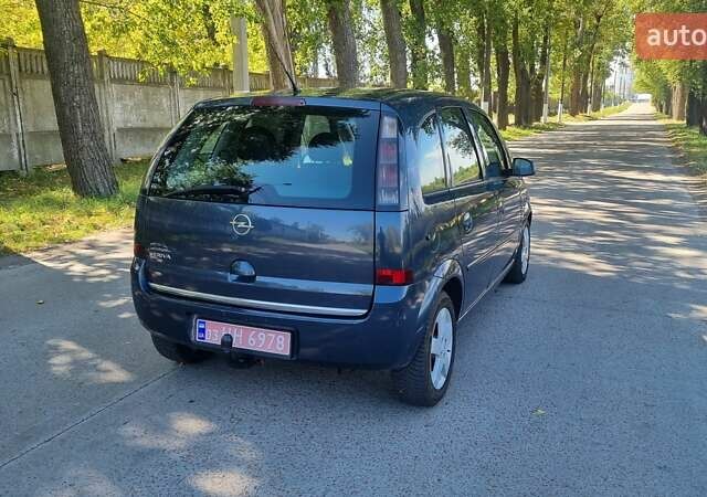 Синій Опель Меріва, об'ємом двигуна 1.4 л та пробігом 202 тис. км за 5100 $, фото 6 на Automoto.ua
