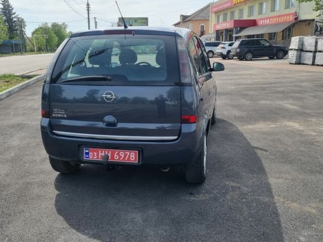 Синий Опель Мерива, объемом двигателя 0 л и пробегом 200 тыс. км за 5600 $, фото 6 на Automoto.ua