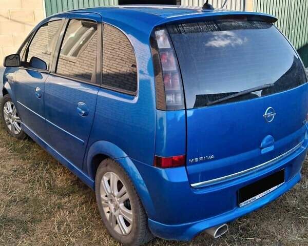 Синий Опель Мерива, объемом двигателя 1.6 л и пробегом 190 тыс. км за 5000 $, фото 5 на Automoto.ua