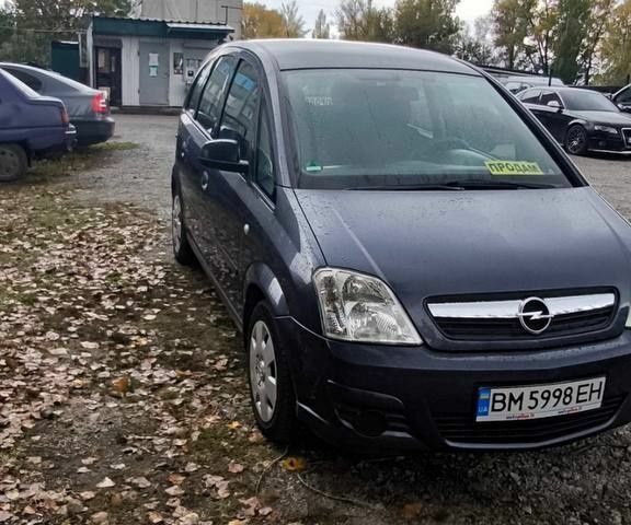 Синий Опель Мерива, объемом двигателя 1.6 л и пробегом 190 тыс. км за 4900 $, фото 2 на Automoto.ua