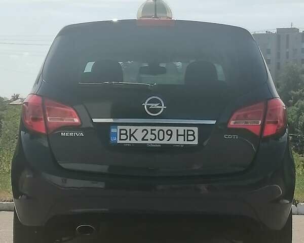 Синий Опель Мерива, объемом двигателя 1.69 л и пробегом 225 тыс. км за 5699 $, фото 4 на Automoto.ua