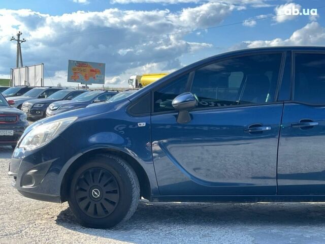 Синий Опель Мерива, объемом двигателя 1.4 л и пробегом 168 тыс. км за 5990 $, фото 28 на Automoto.ua