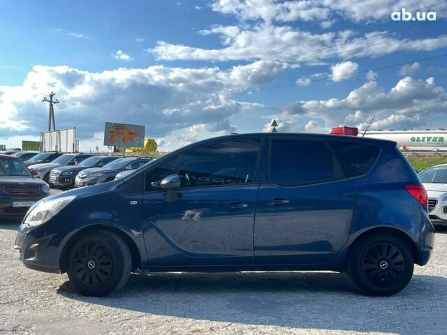 Синий Опель Мерива, объемом двигателя 1.4 л и пробегом 168 тыс. км за 5990 $, фото 27 на Automoto.ua
