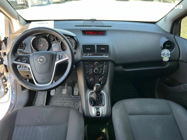 Синий Опель Мерива, объемом двигателя 1.4 л и пробегом 168 тыс. км за 5990 $, фото 13 на Automoto.ua