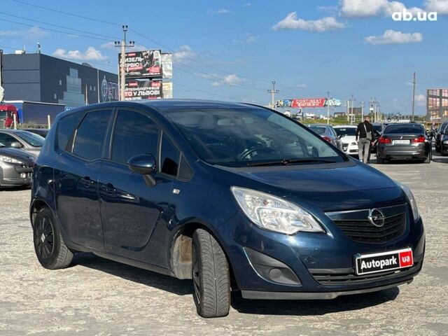 Синий Опель Мерива, объемом двигателя 1.4 л и пробегом 168 тыс. км за 5990 $, фото 35 на Automoto.ua