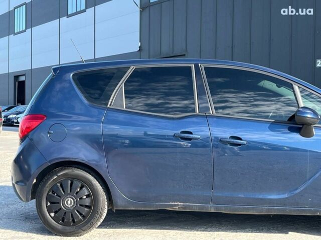 Синий Опель Мерива, объемом двигателя 1.4 л и пробегом 168 тыс. км за 5990 $, фото 32 на Automoto.ua