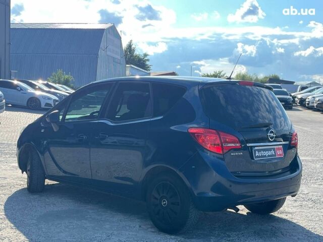 Синий Опель Мерива, объемом двигателя 1.4 л и пробегом 168 тыс. км за 5990 $, фото 29 на Automoto.ua