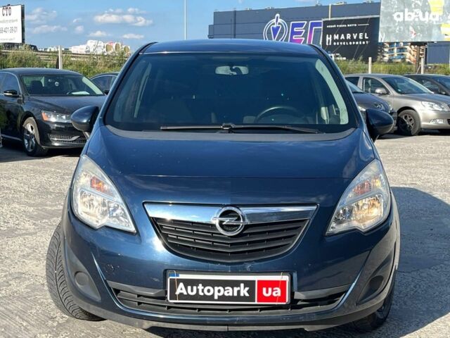 Синий Опель Мерива, объемом двигателя 1.4 л и пробегом 168 тыс. км за 5990 $, фото 1 на Automoto.ua