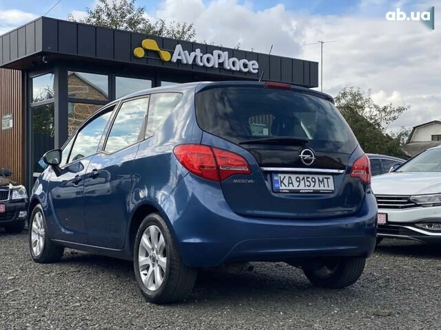 Синий Опель Мерива, объемом двигателя 1.4 л и пробегом 236 тыс. км за 7999 $, фото 9 на Automoto.ua