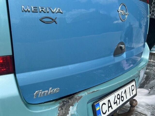 Зелений Опель Меріва, об'ємом двигуна 1.6 л та пробігом 413 тис. км за 2600 $, фото 3 на Automoto.ua