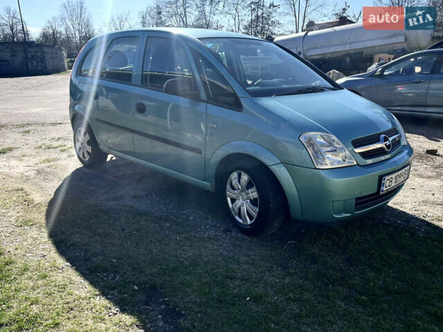 Зеленый Опель Мерива, объемом двигателя 1.6 л и пробегом 170 тыс. км за 2900 $, фото 5 на Automoto.ua
