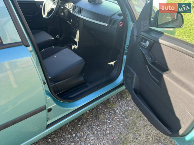 Зеленый Опель Мерива, объемом двигателя 1.6 л и пробегом 170 тыс. км за 2900 $, фото 11 на Automoto.ua