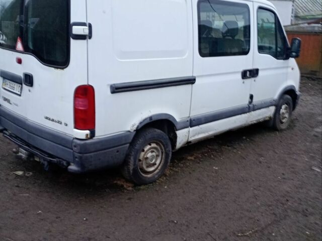 Білий Опель Movano, об'ємом двигуна 2.5 л та пробігом 1 тис. км за 2500 $, фото 5 на Automoto.ua