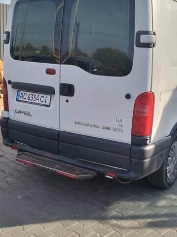 Опель Movano 2001 у Луцьку на Automoto.ua Білий Опель Movano, об'ємом двигуна 2.8 л та пробігом 1 тис. км за 5000 $, фото 4 на Automoto.ua
