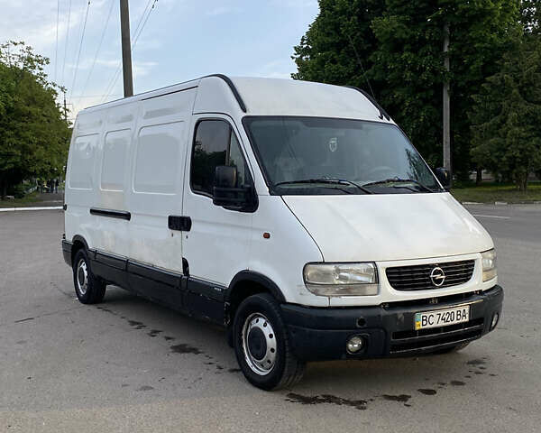 Белый Опель Movano, объемом двигателя 2.2 л и пробегом 435 тыс. км за 5499 $, фото 3 на Automoto.ua