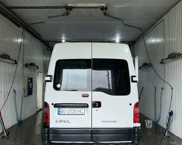 Белый Опель Movano, объемом двигателя 2.46 л и пробегом 300 тыс. км за 5100 $, фото 6 на Automoto.ua