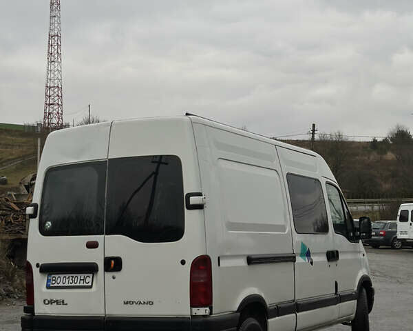 Белый Опель Movano, объемом двигателя 2.46 л и пробегом 300 тыс. км за 5100 $, фото 2 на Automoto.ua