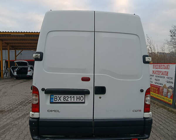 Белый Опель Movano, объемом двигателя 2.46 л и пробегом 309 тыс. км за 6800 $, фото 4 на Automoto.ua