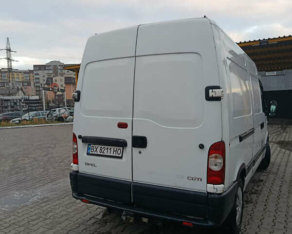 Белый Опель Movano, объемом двигателя 2.46 л и пробегом 309 тыс. км за 6800 $, фото 7 на Automoto.ua