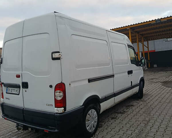 Белый Опель Movano, объемом двигателя 2.46 л и пробегом 309 тыс. км за 6800 $, фото 8 на Automoto.ua