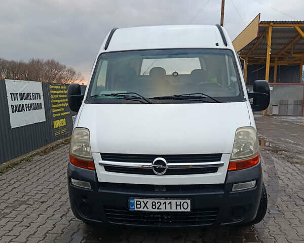 Белый Опель Movano, объемом двигателя 2.46 л и пробегом 309 тыс. км за 6800 $, фото 9 на Automoto.ua