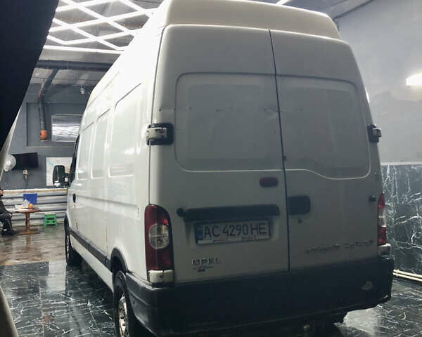 Білий Опель Movano, об'ємом двигуна 2.45 л та пробігом 497 тис. км за 6800 $, фото 4 на Automoto.ua