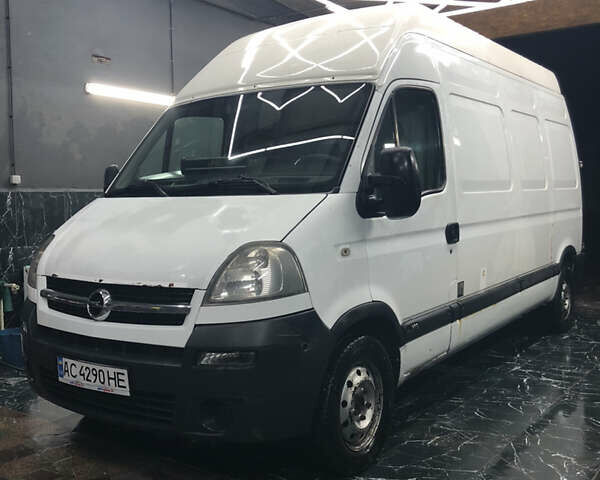 Білий Опель Movano, об'ємом двигуна 2.45 л та пробігом 497 тис. км за 6800 $, фото 1 на Automoto.ua