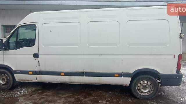 Белый Опель Movano, объемом двигателя 2.46 л и пробегом 368 тыс. км за 5200 $, фото 1 на Automoto.ua