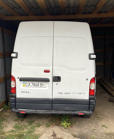 Білий Опель Movano, об'ємом двигуна 2.5 л та пробігом 275 тис. км за 7400 $, фото 3 на Automoto.ua