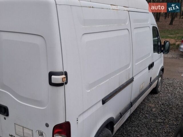 Белый Опель Movano, объемом двигателя 2.46 л и пробегом 517 тыс. км за 6500 $, фото 5 на Automoto.ua