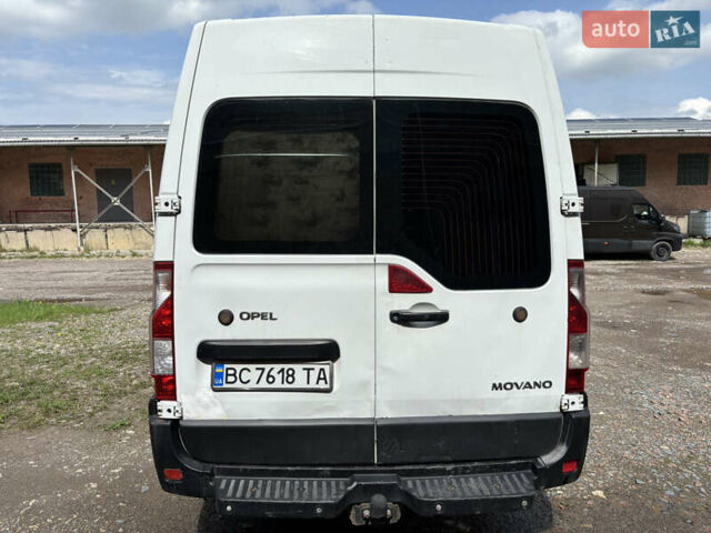Белый Опель Movano, объемом двигателя 2.3 л и пробегом 390 тыс. км за 9999 $, фото 6 на Automoto.ua