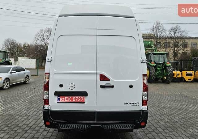 Білий Опель Movano, об'ємом двигуна 2.3 л та пробігом 173 тис. км за 22550 $, фото 6 на Automoto.ua